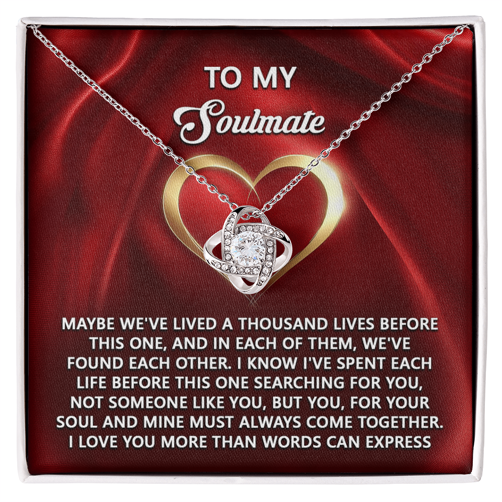 Soulmate-Your Soul Love Knot Necklace