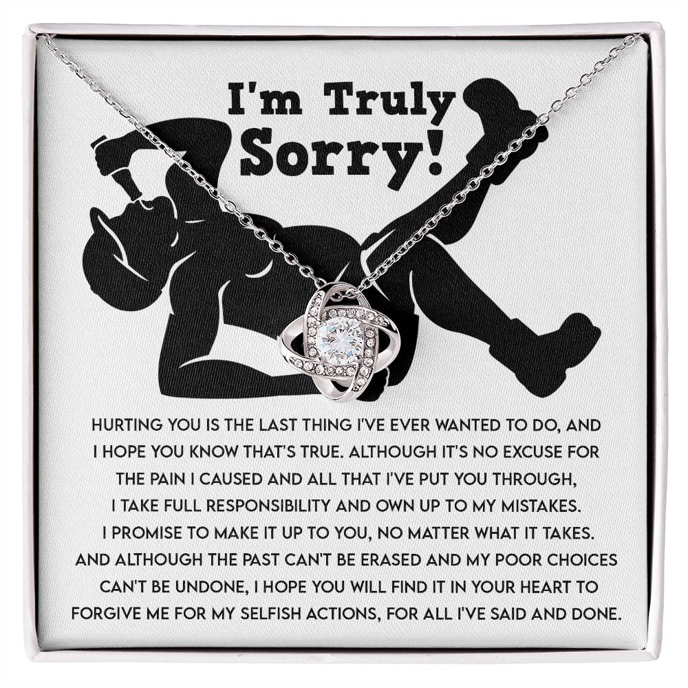 Sorry-Selfish Actions Necklace