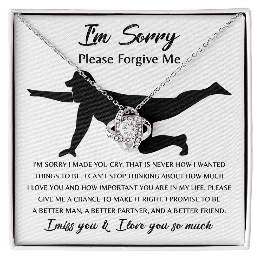 Sorry-Things To Be Necklace