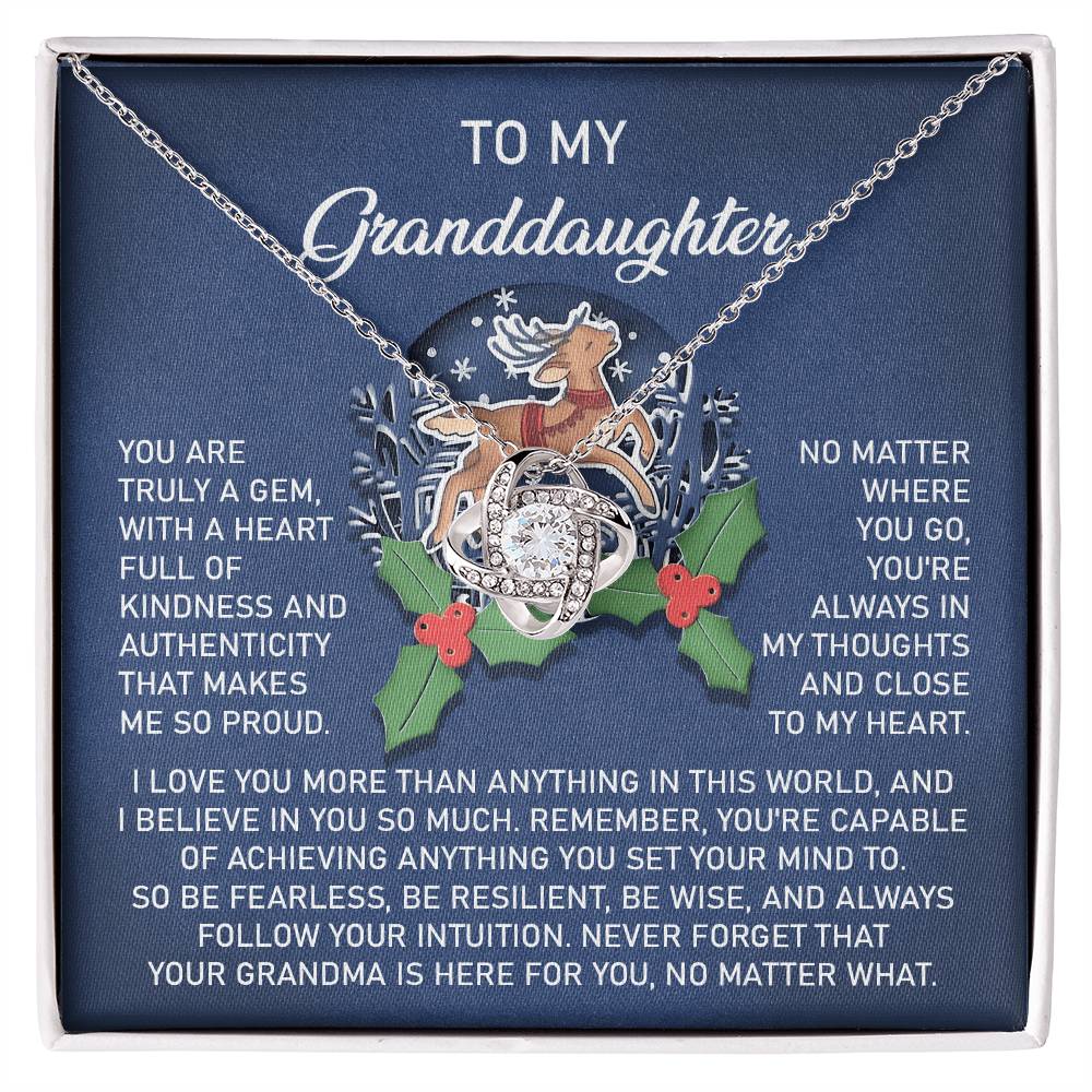 Granddaughter-Here For You Necklace