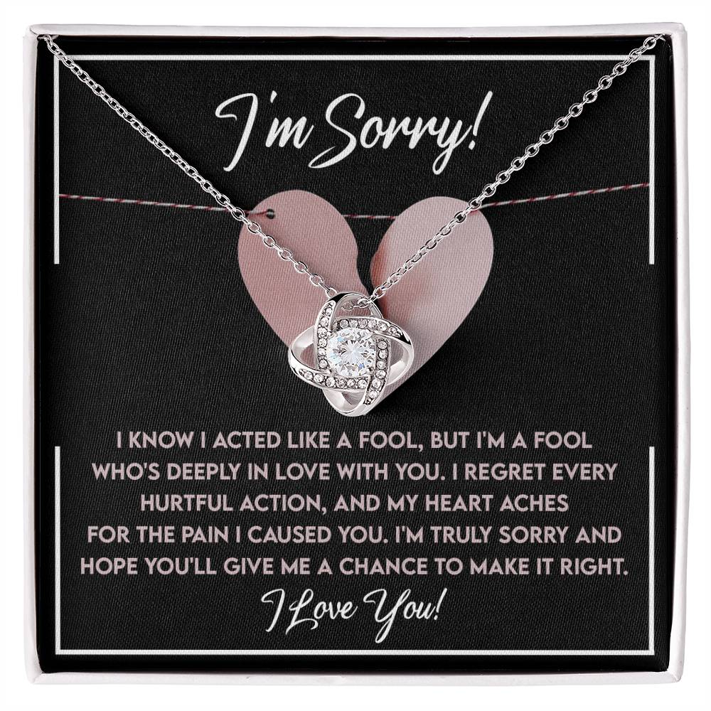 Sorry-Deeply In Love Necklace