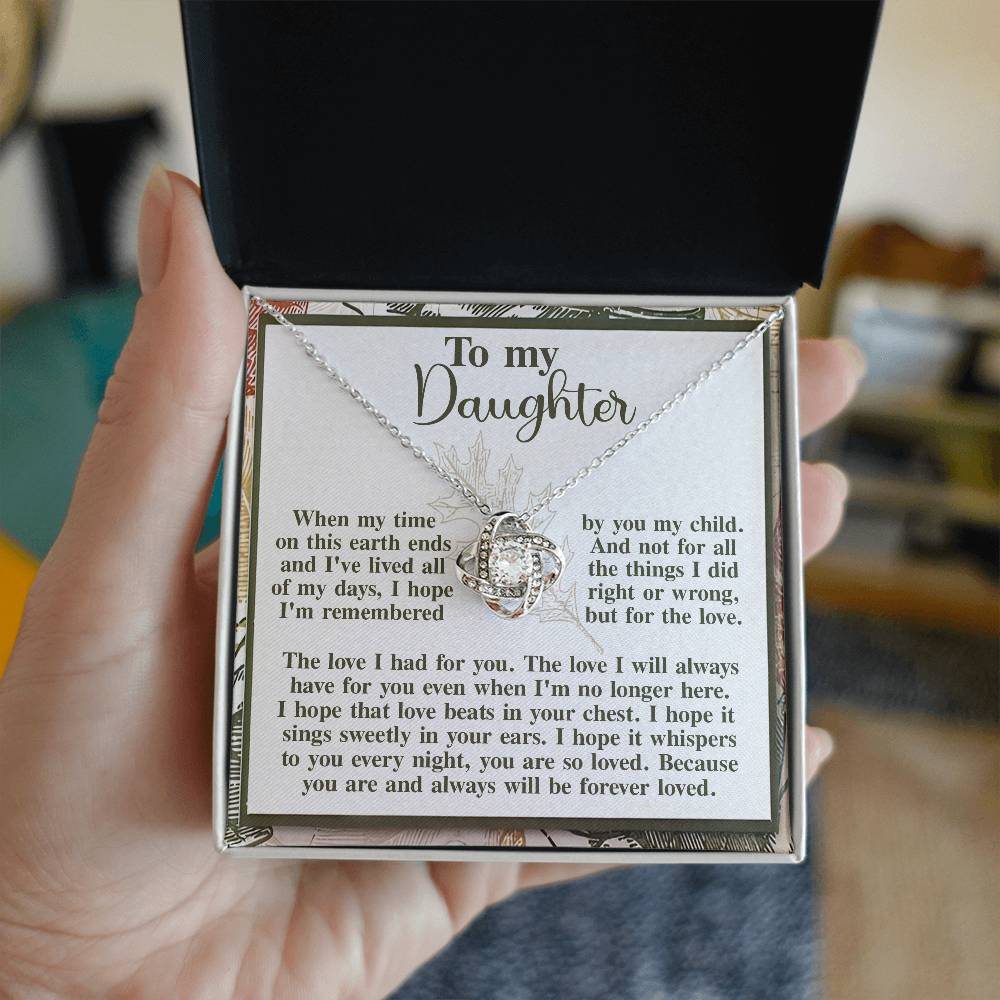 Daughter-In Your Ears Necklace