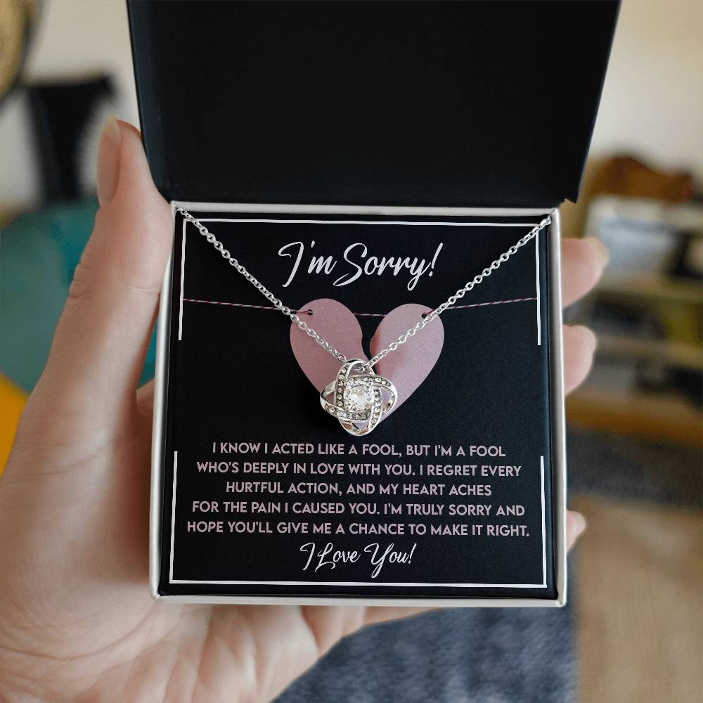 Sorry-Deeply In Love Necklace