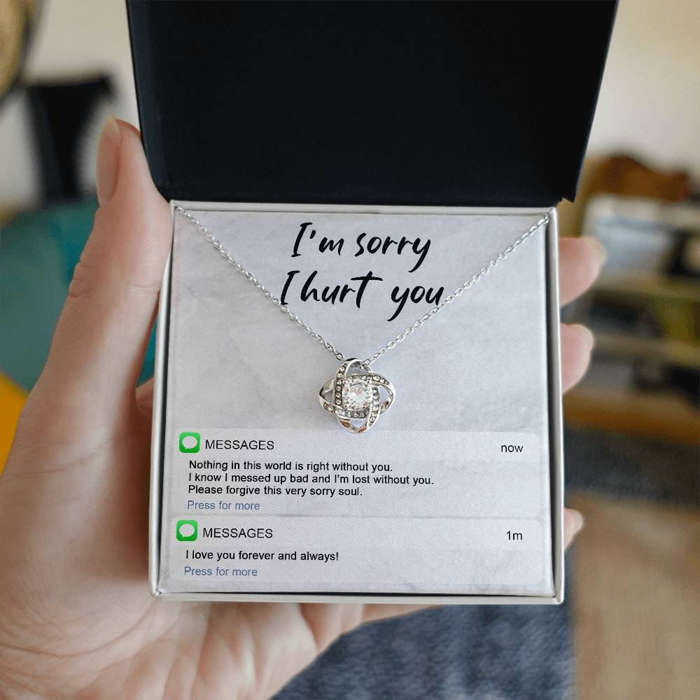 Sorry-Lost Without You Necklace