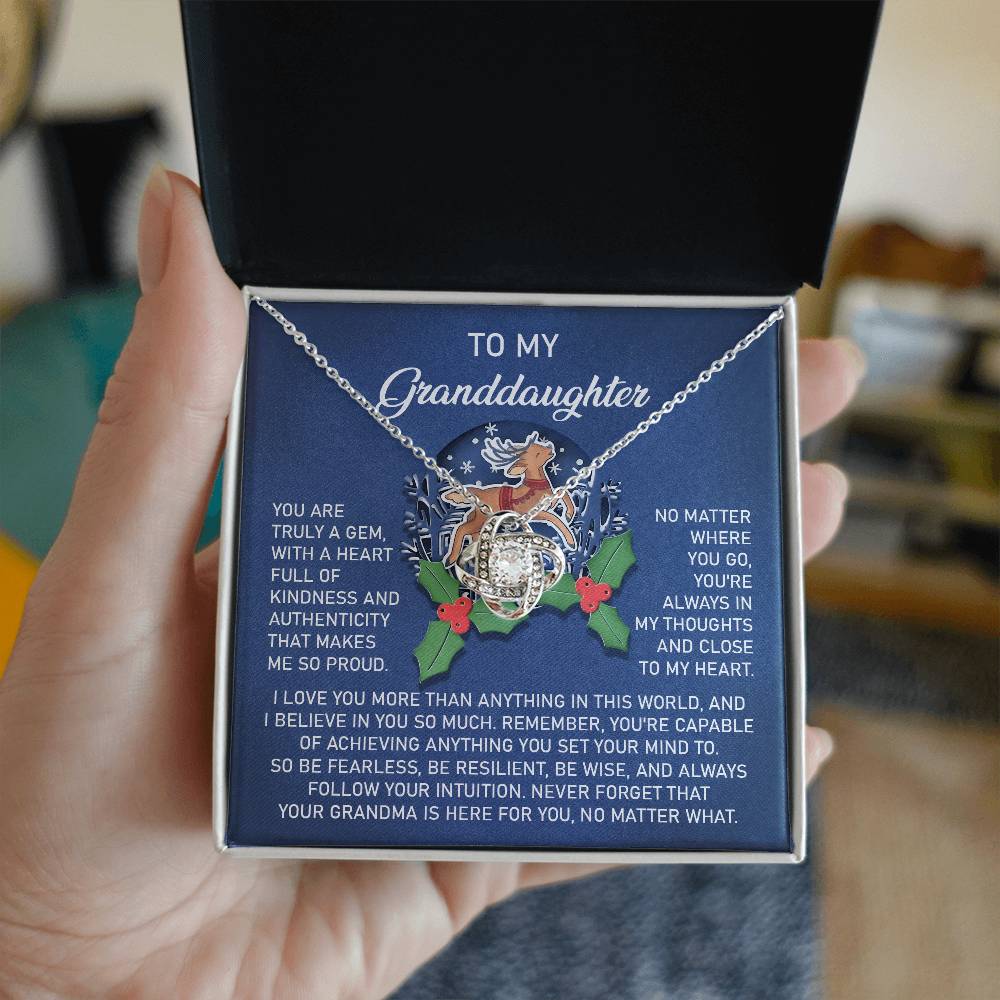 Granddaughter-Here For You Necklace