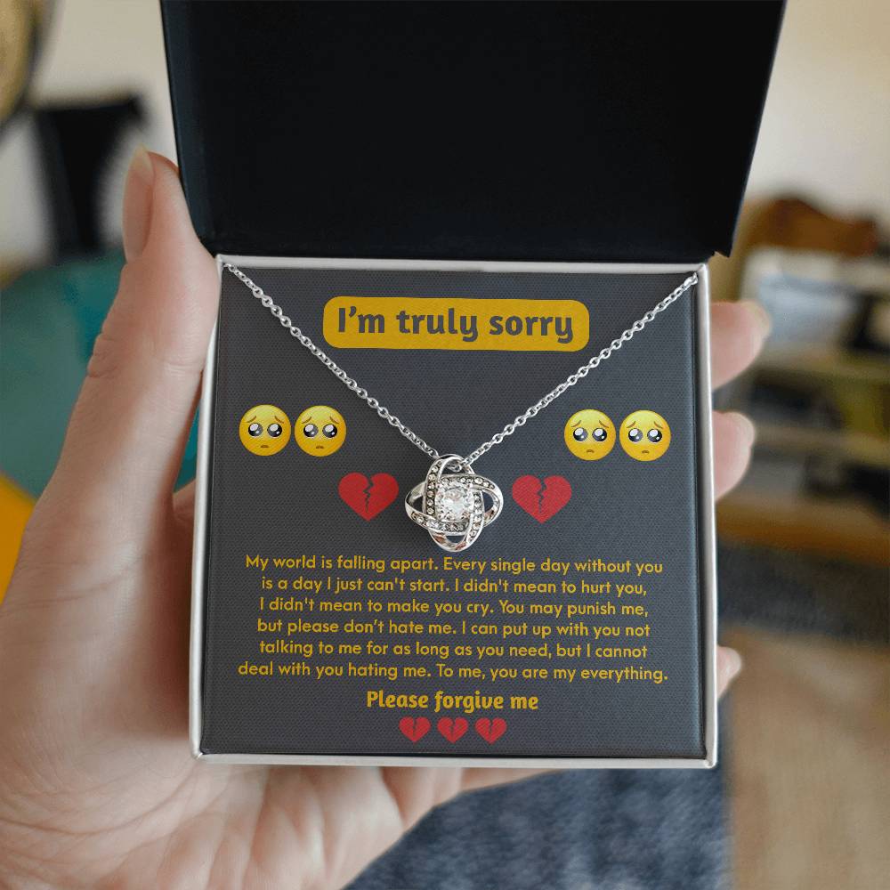Sorry-Make You Cry Necklace