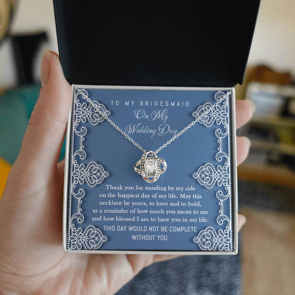 Bridesmaid-By My Side Necklace