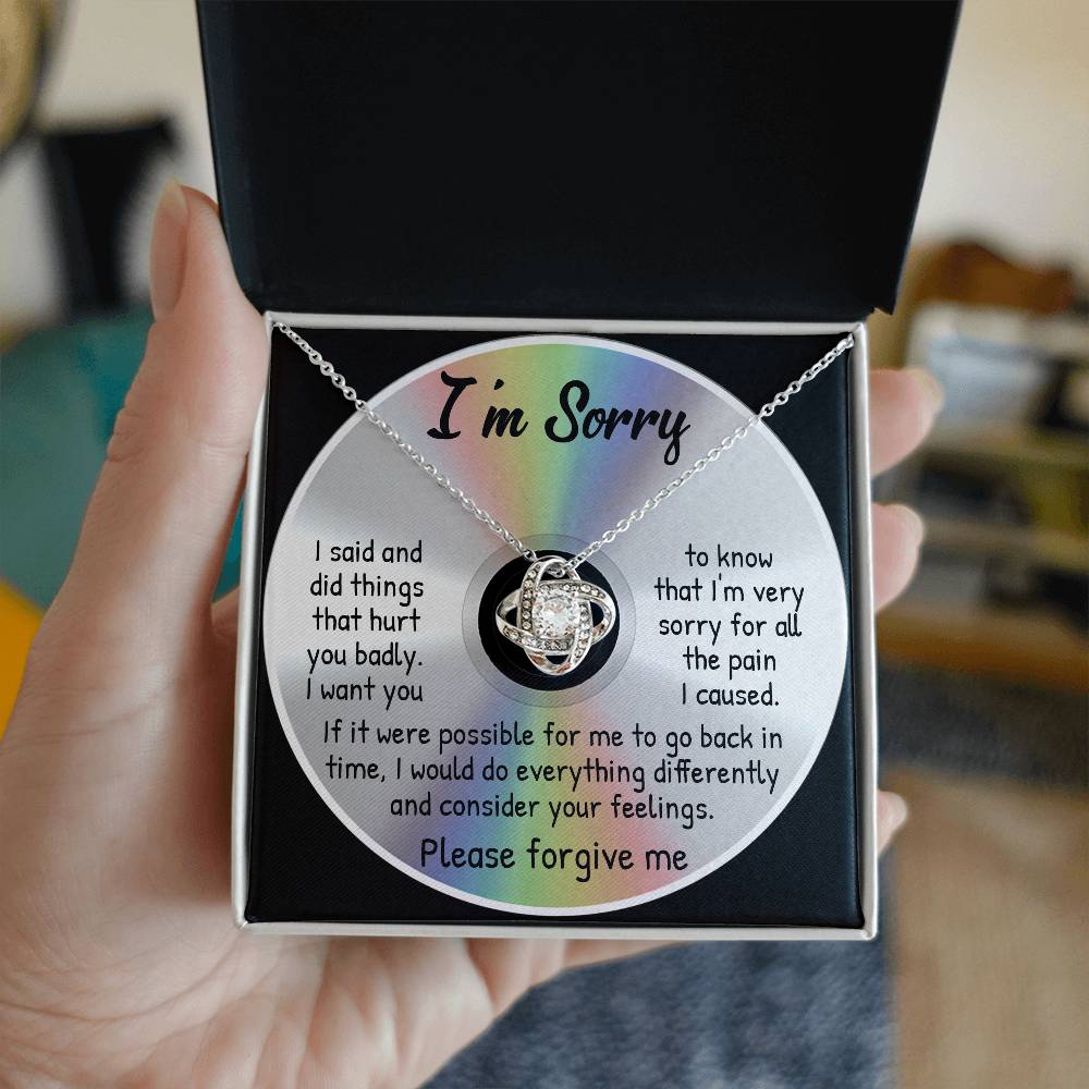 Sorry-Back In Time Necklace