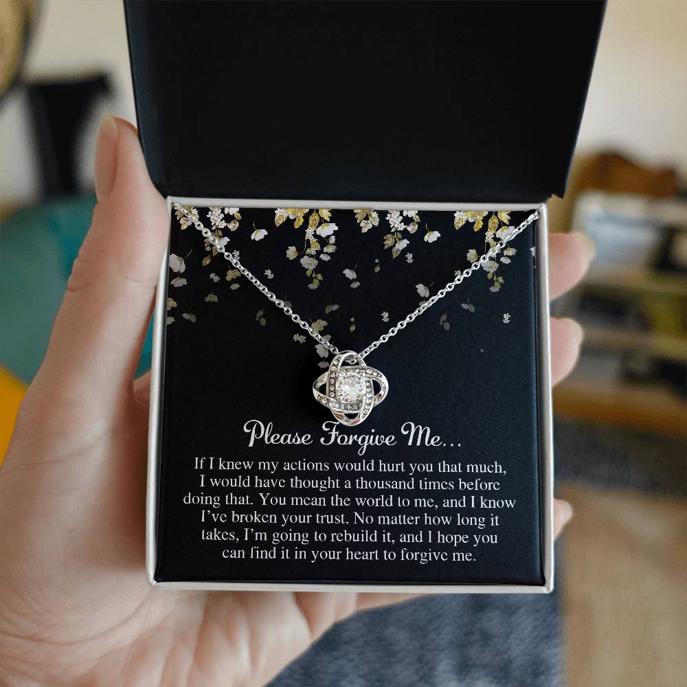 Sorry-Broken Your Trust Necklace