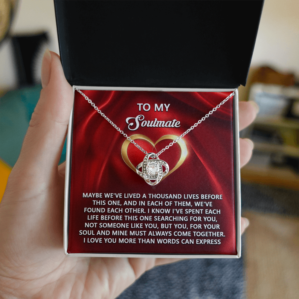 Soulmate-Your Soul Love Knot Necklace