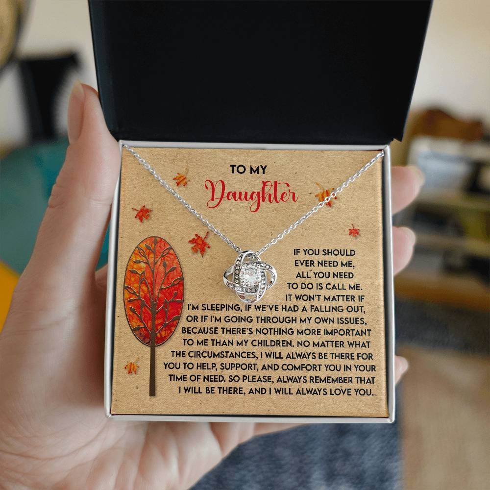 Daughter-Always Love You Necklace