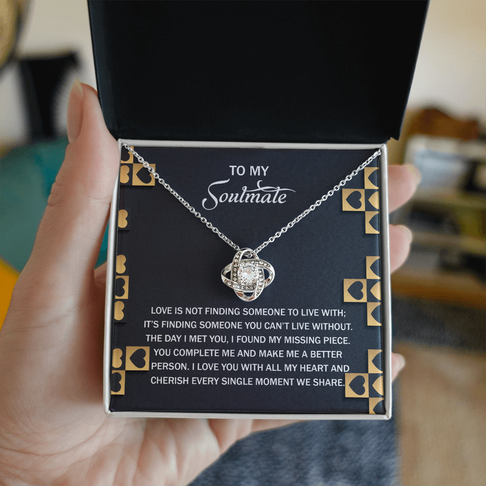 Soulmate-Missing Piece Necklace