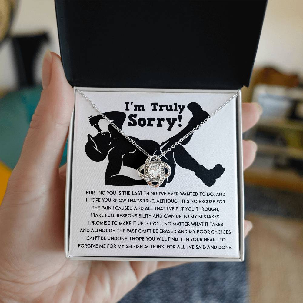 Sorry-Selfish Actions Necklace
