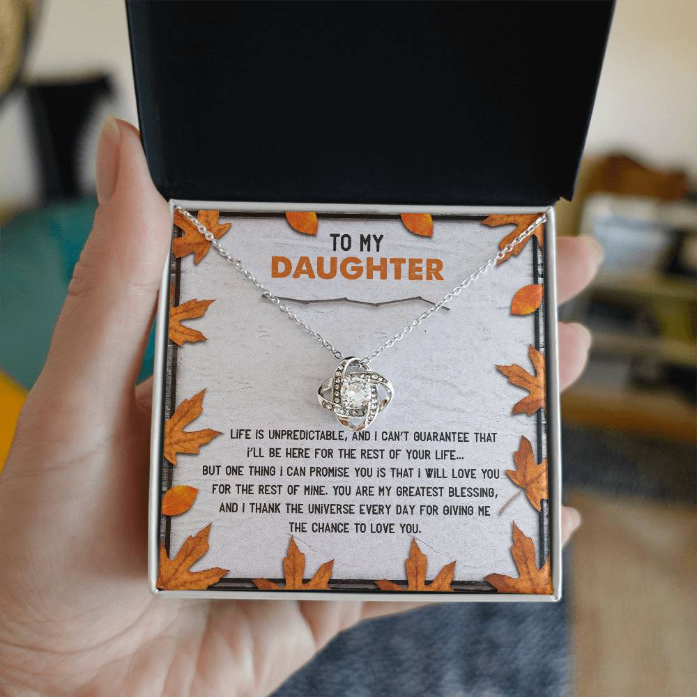 Daughter-My Greatest Blessing Necklace