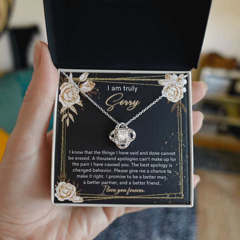 Sorry-Cannot Be Erased Necklace