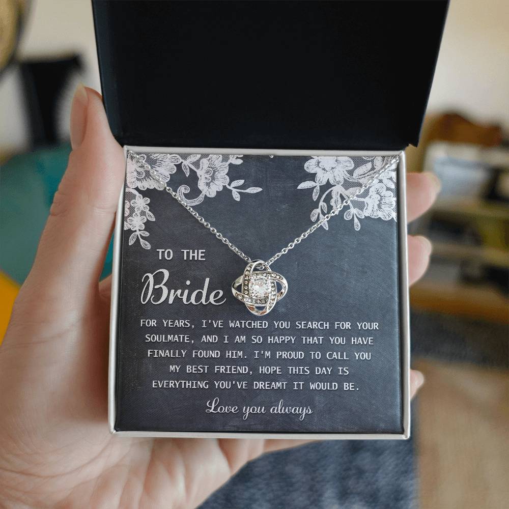 Bride-My Best Friend Necklace