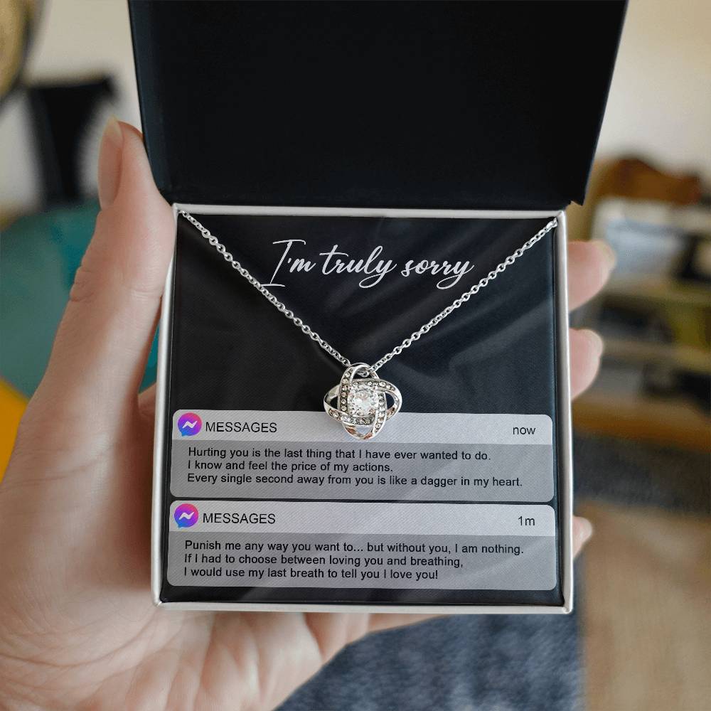 Sorry-Away From You Necklace