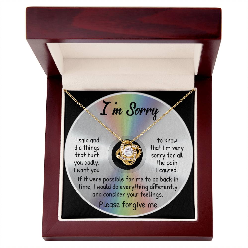 Sorry-Back In Time Necklace