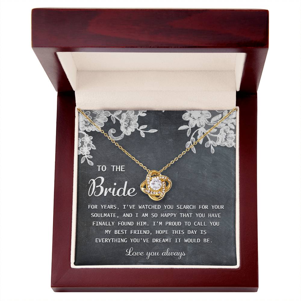 Bride-My Best Friend Necklace