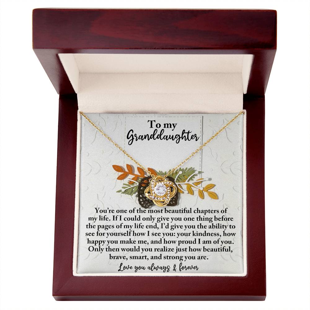 Granddaughter-How Beautiful Necklace