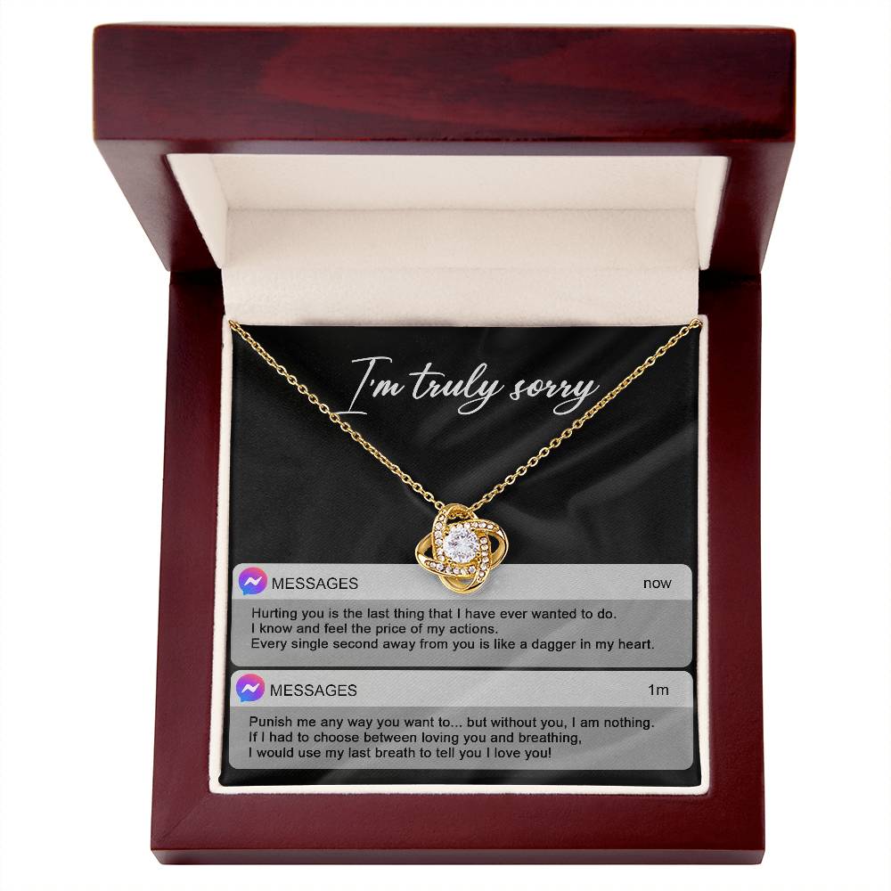 Sorry-Away From You Necklace