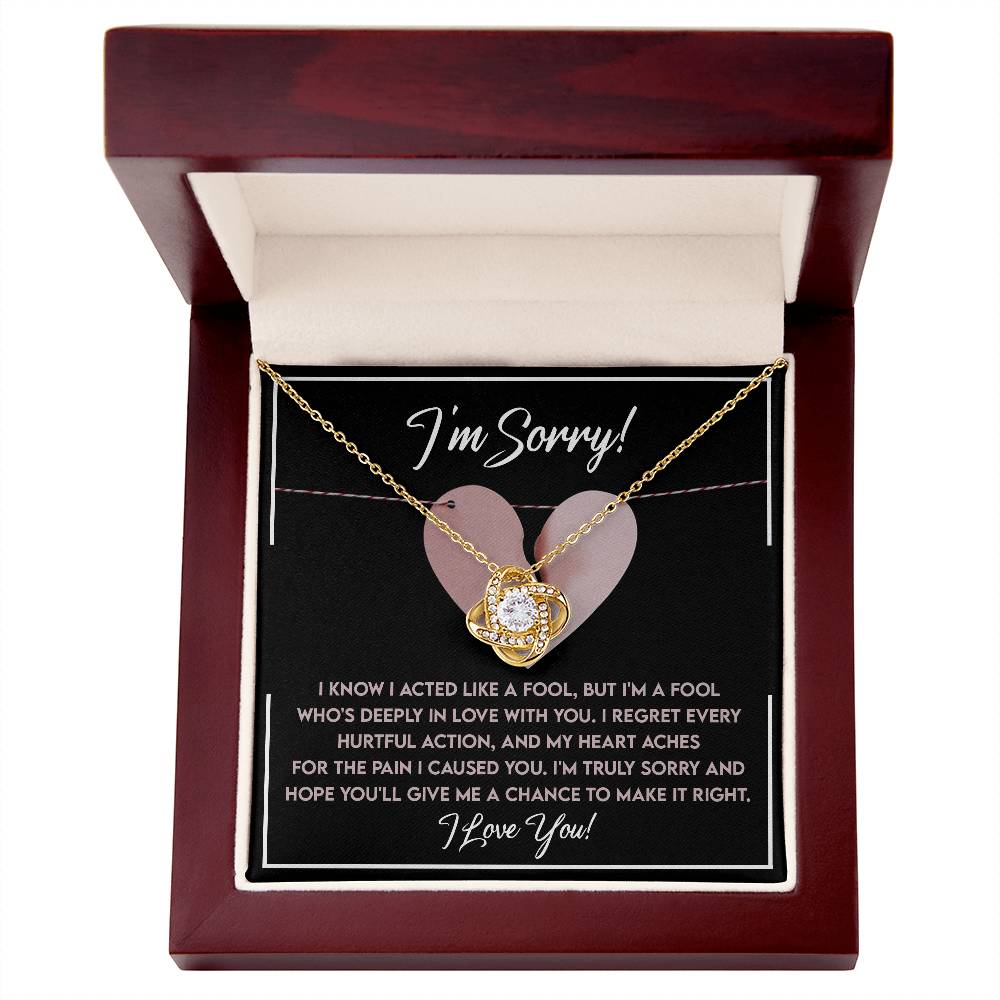 Sorry-Deeply In Love Necklace