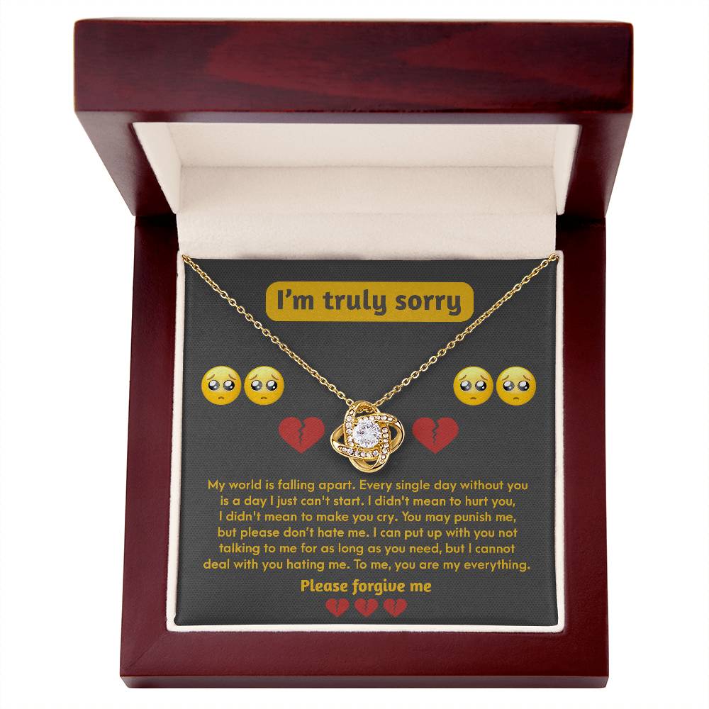 Sorry-Make You Cry Necklace