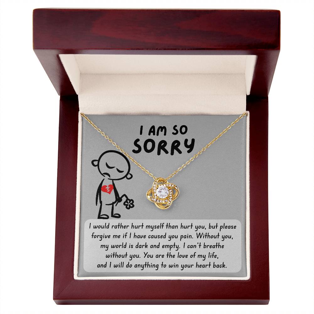 Sorry-Dark And Empty Necklace