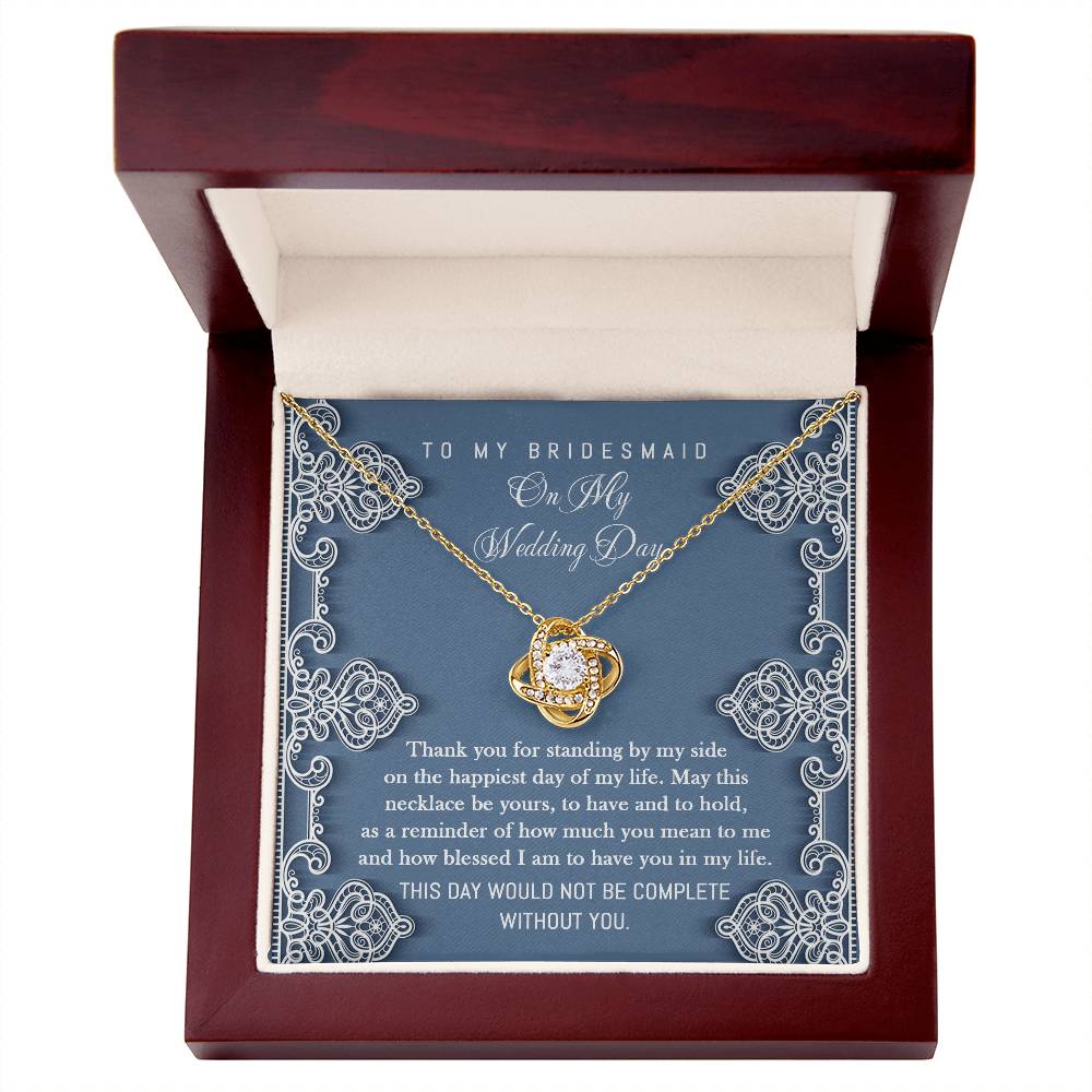Bridesmaid-By My Side Necklace