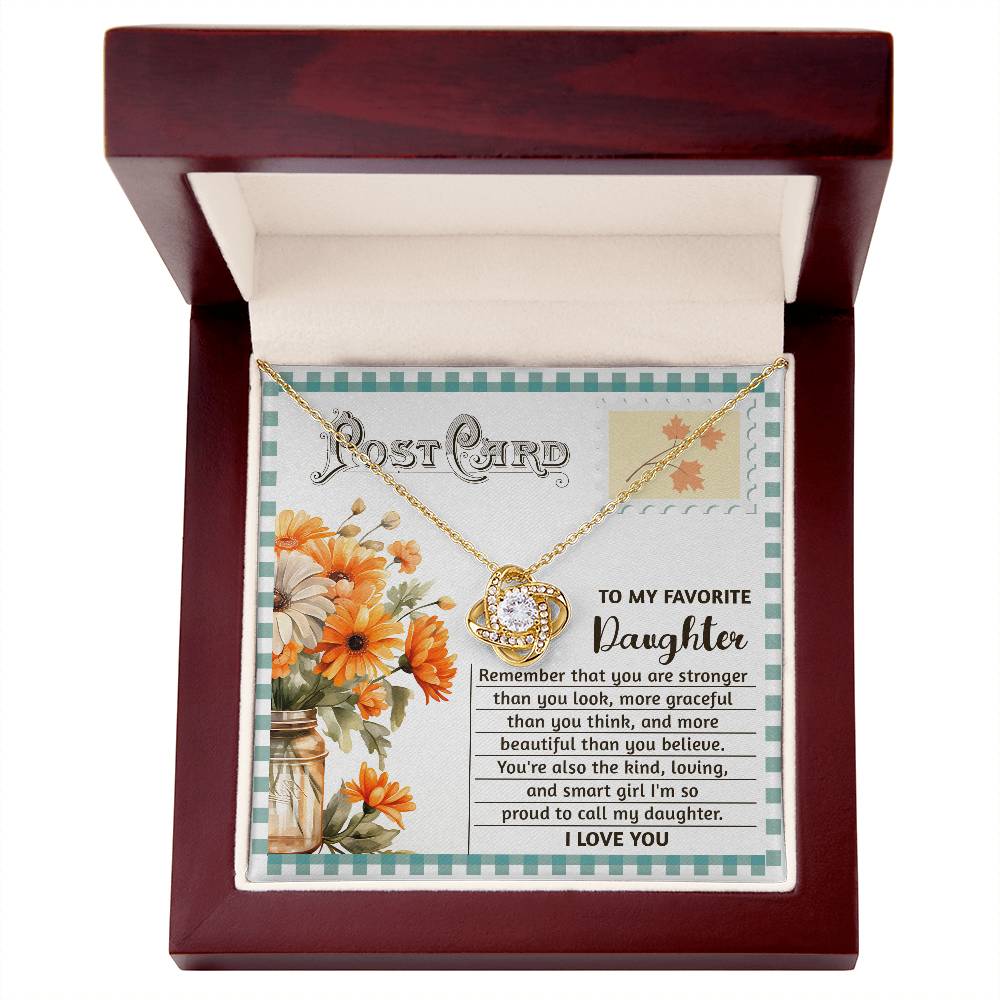 Daughter-Smart Girl Necklace