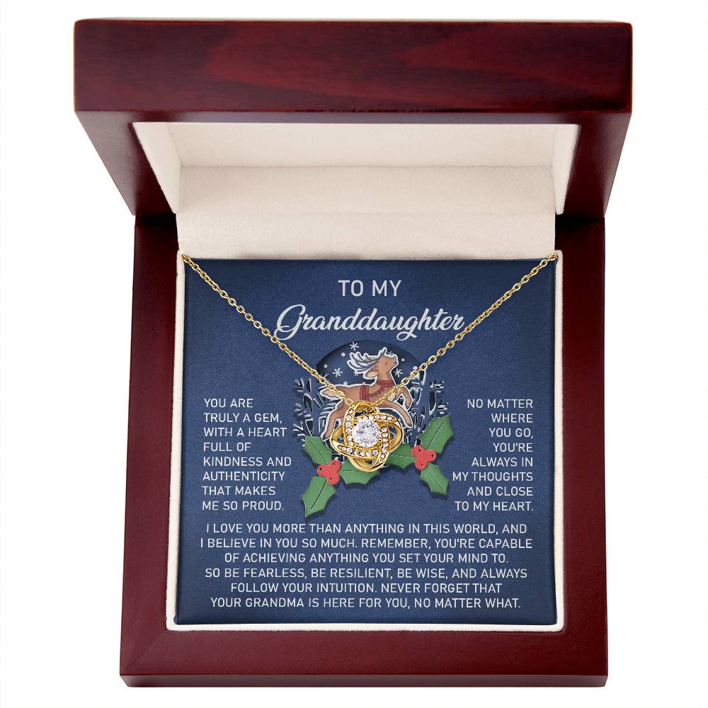 Granddaughter-Here For You Necklace