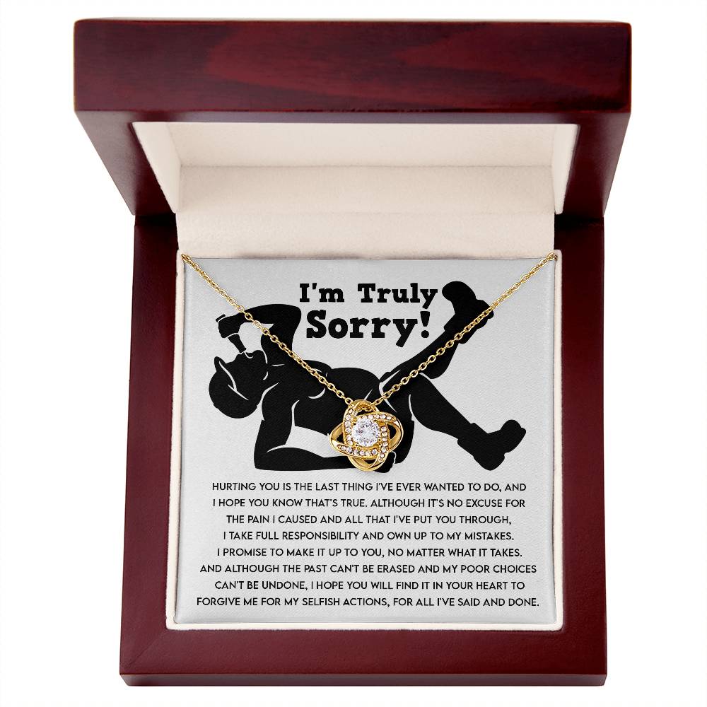 Sorry-Selfish Actions Necklace