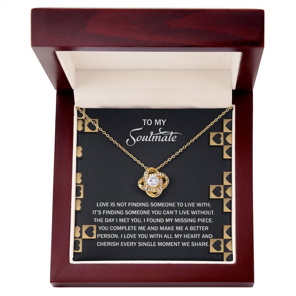 Soulmate-Missing Piece Necklace