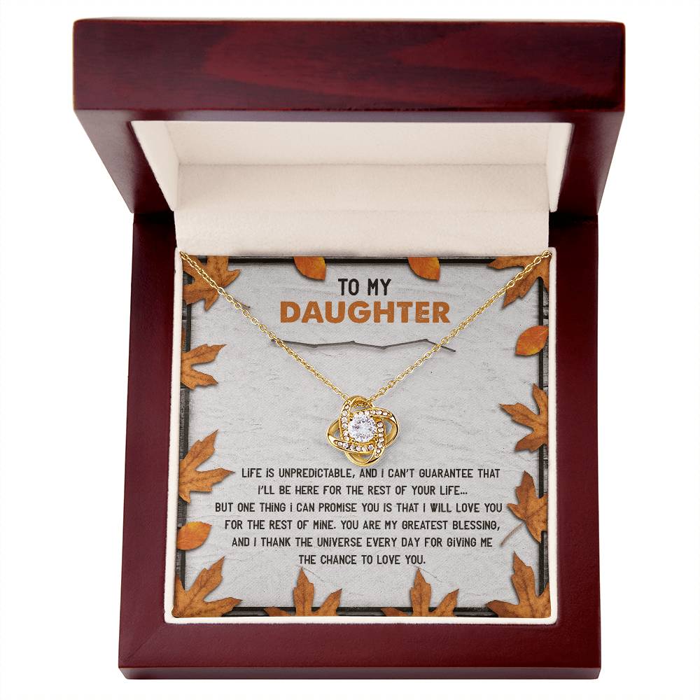 Daughter-My Greatest Blessing Necklace
