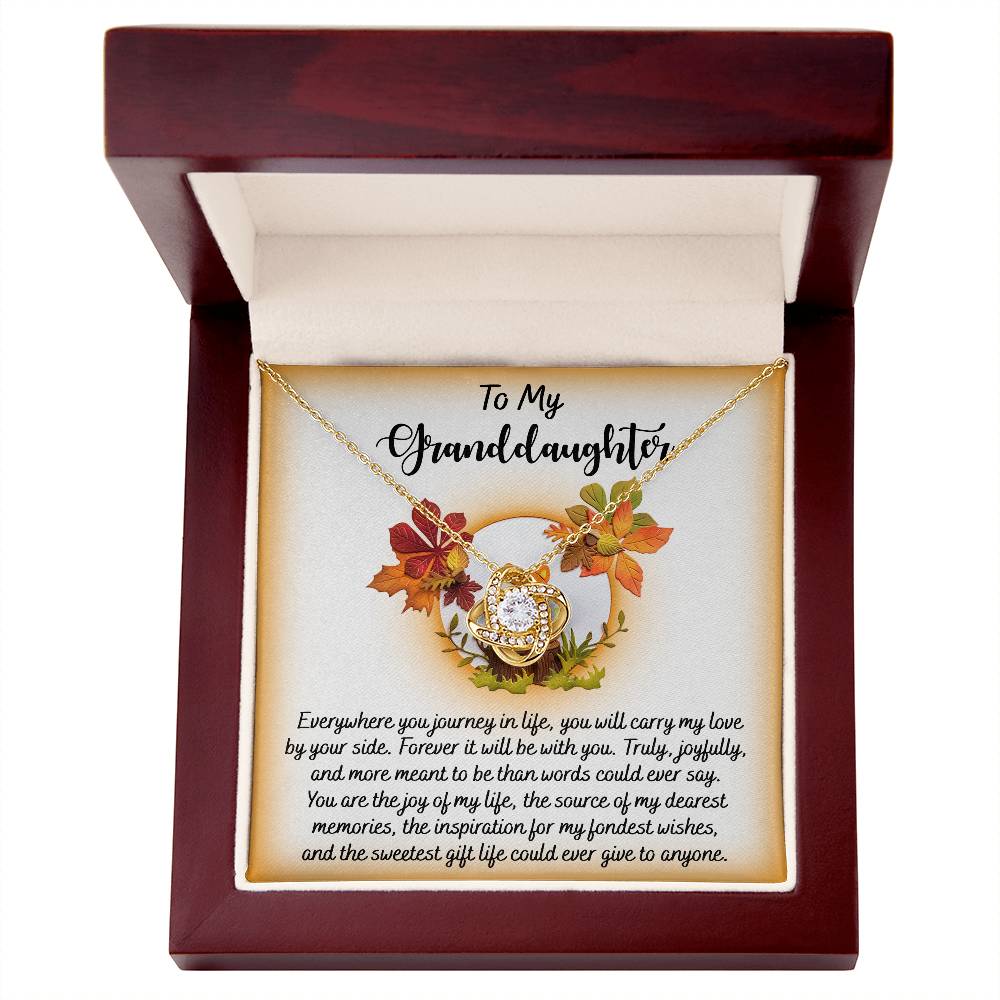 Granddaughter-By Your Side Necklace