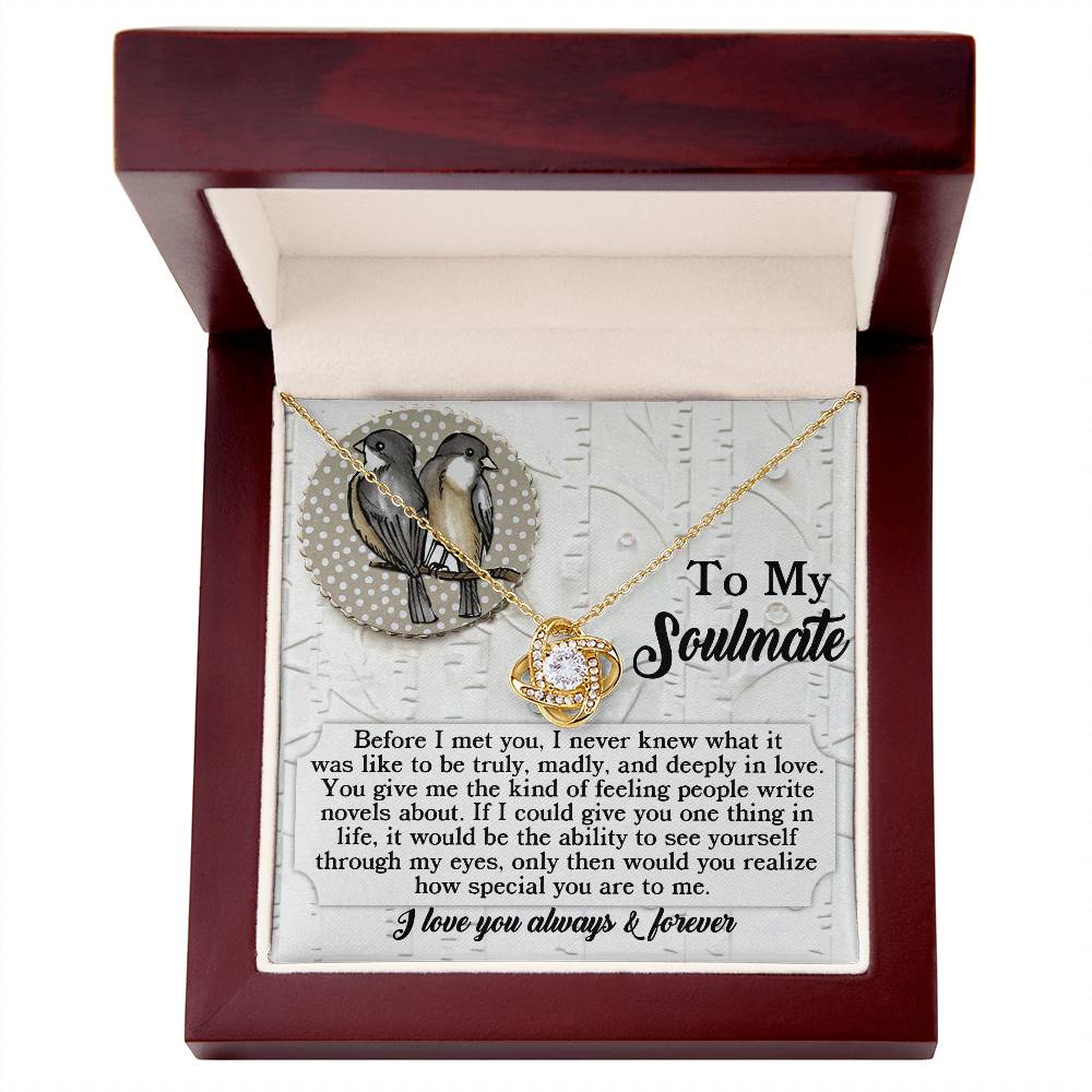 Soulmate-Write Novels Necklace