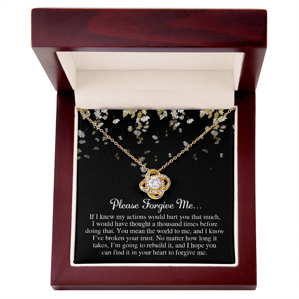 Sorry-Broken Your Trust Necklace