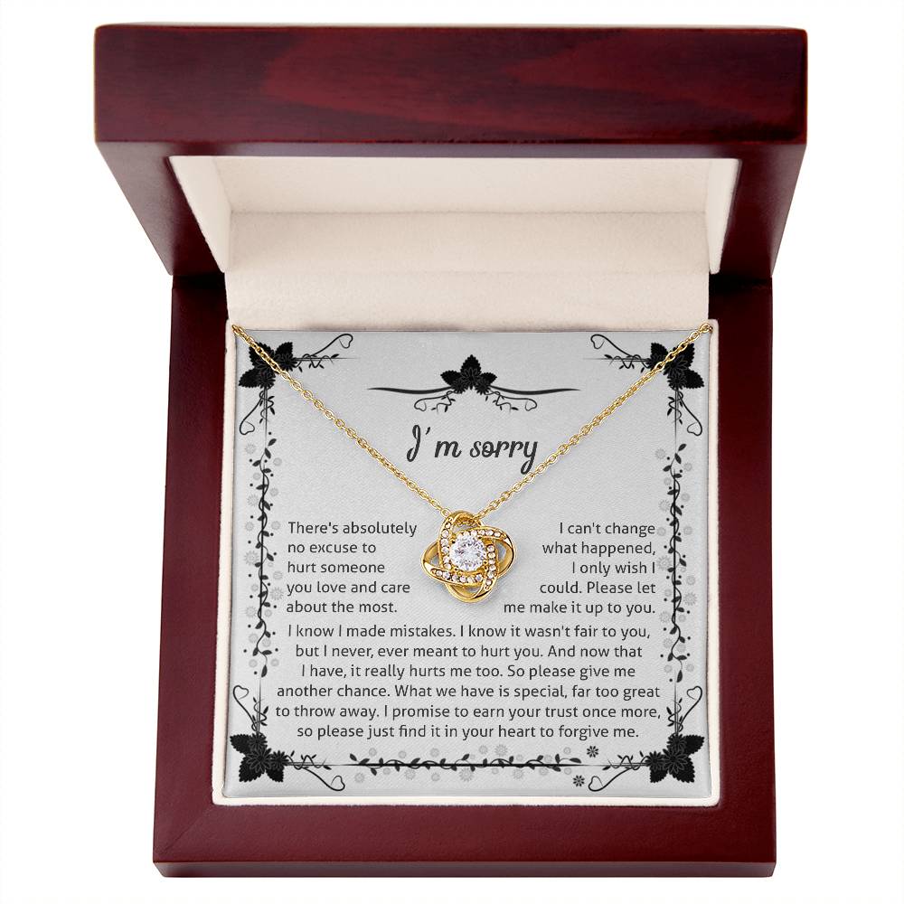 Sorry-No Excuse Necklace