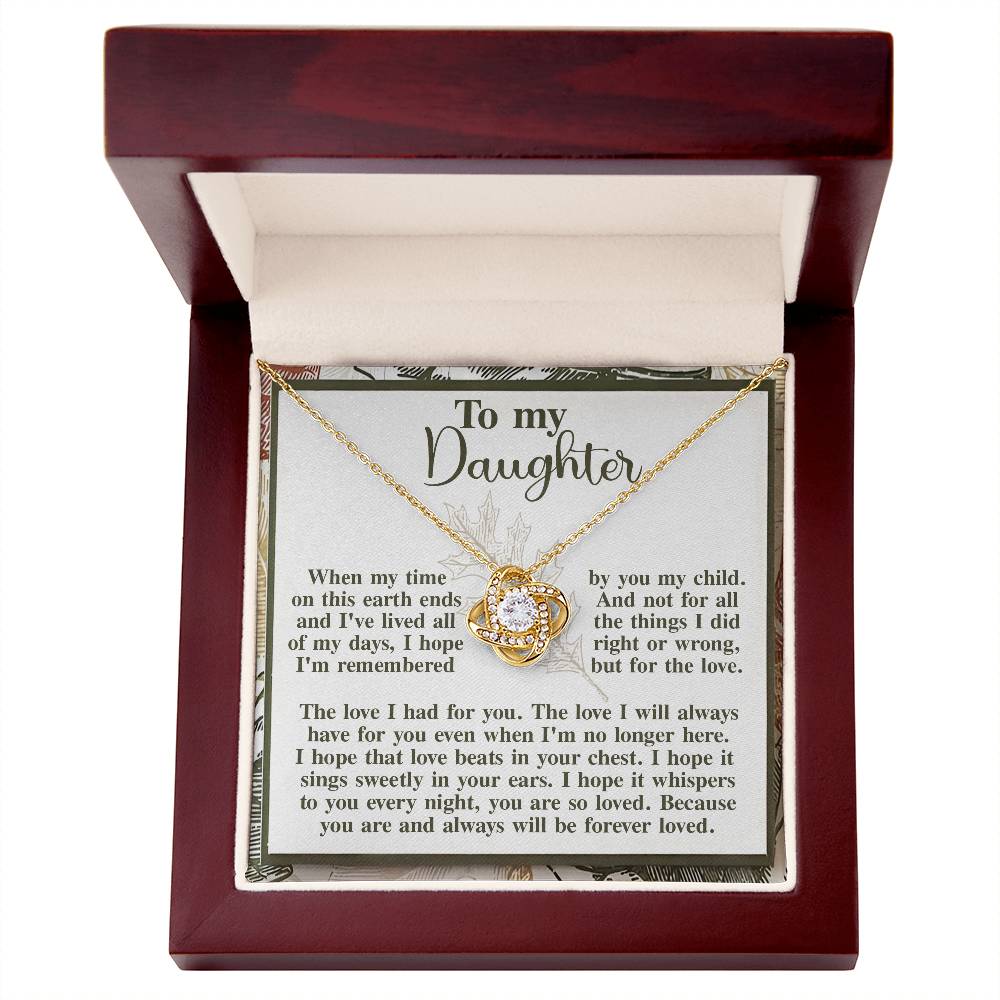 Daughter-In Your Ears Necklace