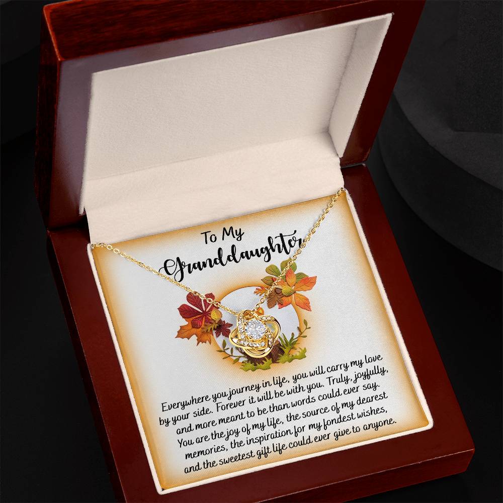 Granddaughter-By Your Side Necklace