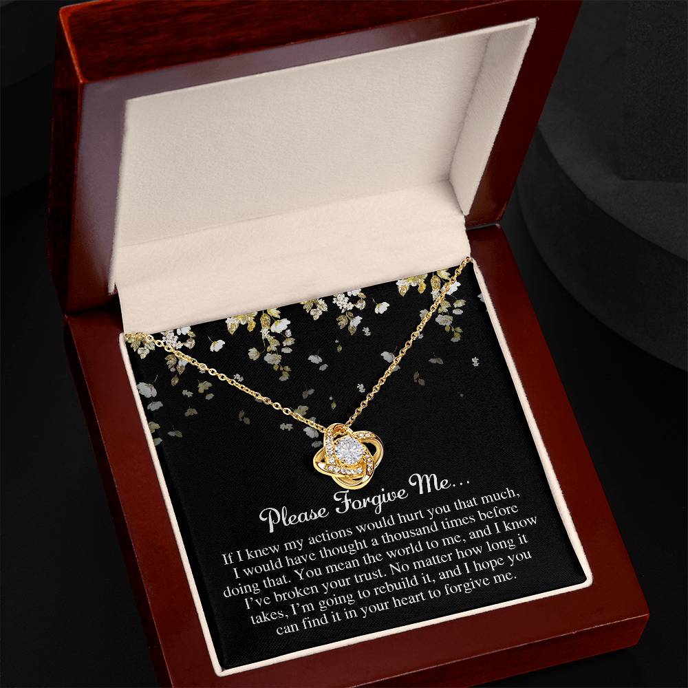 Sorry-Broken Your Trust Necklace
