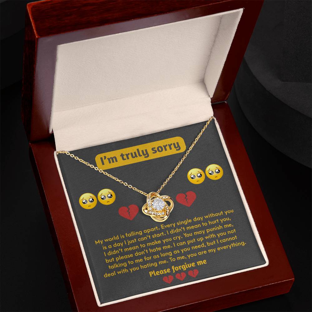 Sorry-Make You Cry Necklace