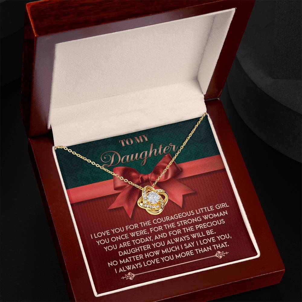 Daughter-Always Will Be Necklace