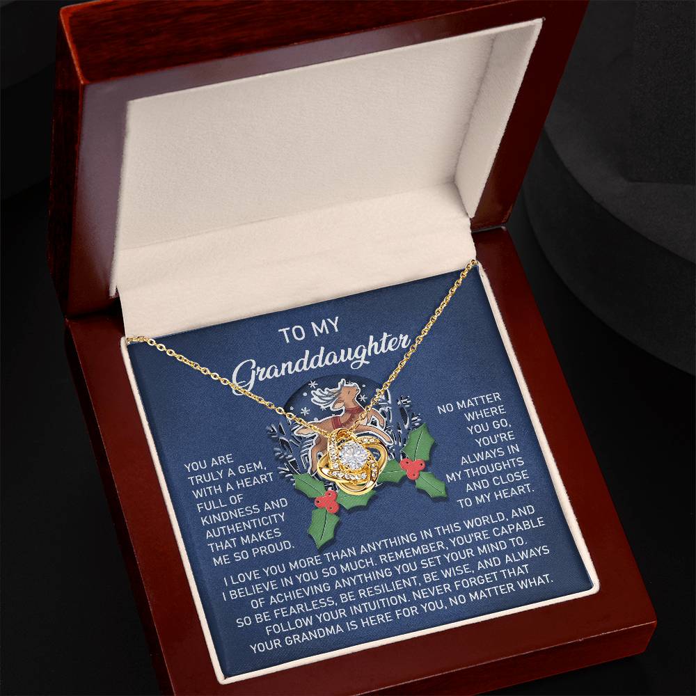 Granddaughter-Here For You Necklace