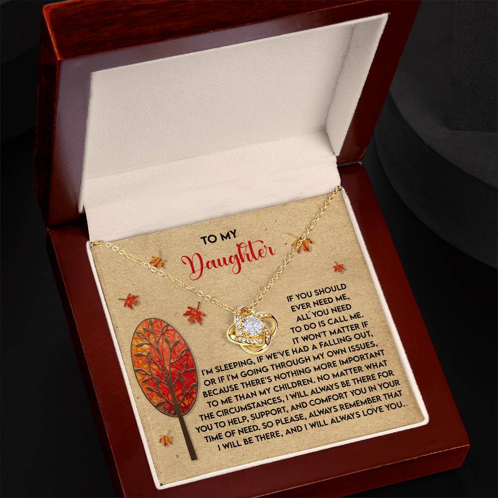 Daughter-Always Love You Necklace
