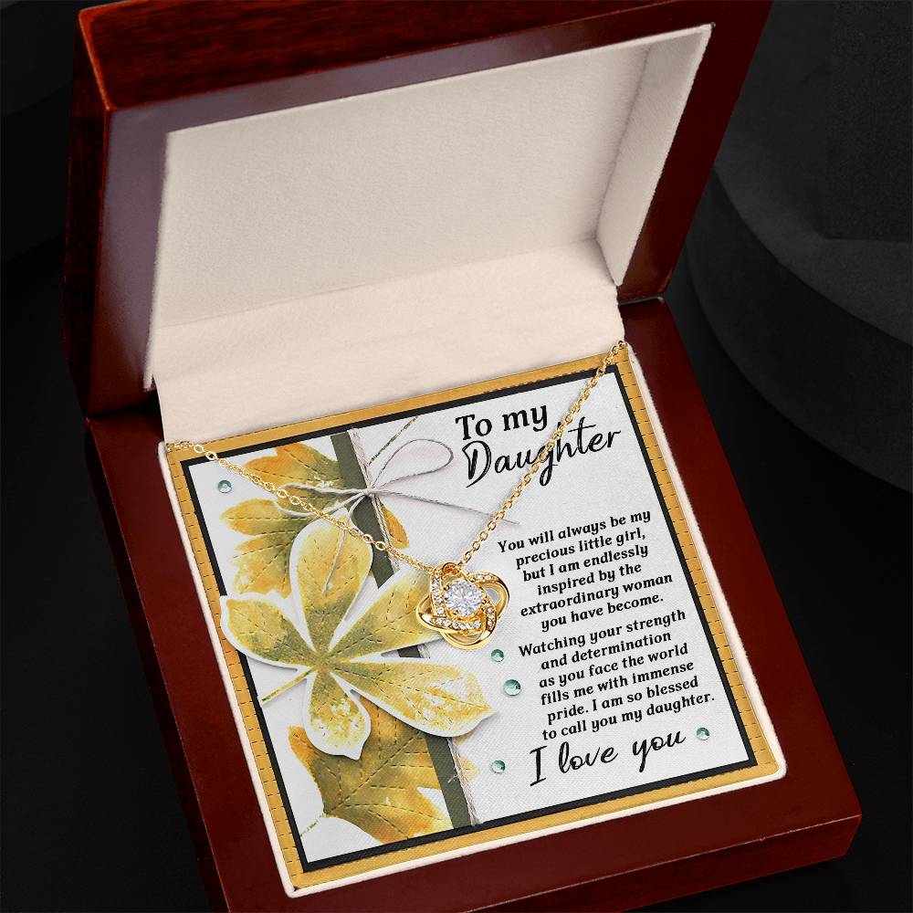 Daughter-Blessed To Call Necklace