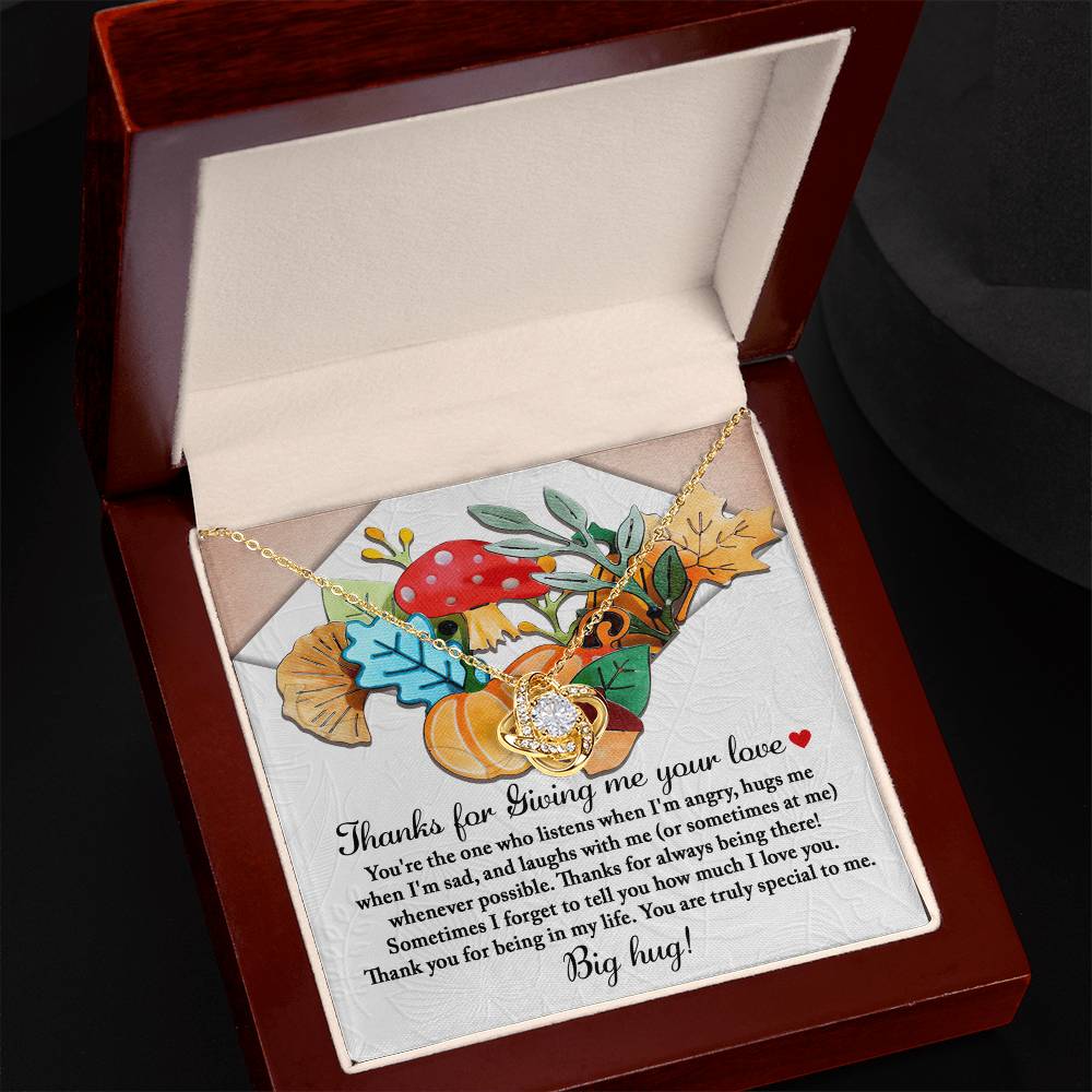 Thanksgiving-Big Hug Necklace