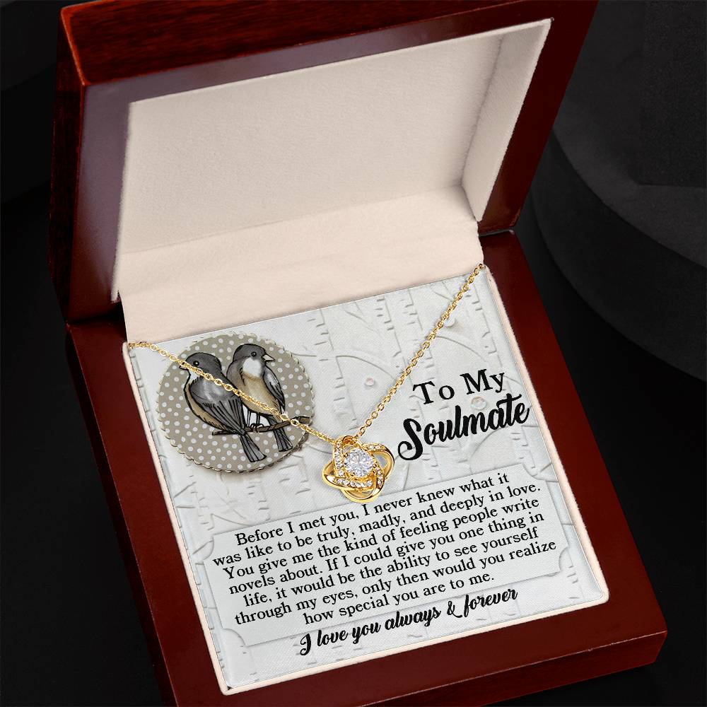 Soulmate-Write Novels Necklace