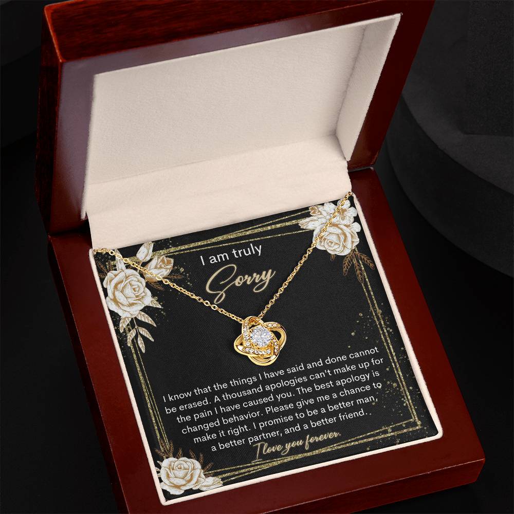 Sorry-Cannot Be Erased Necklace