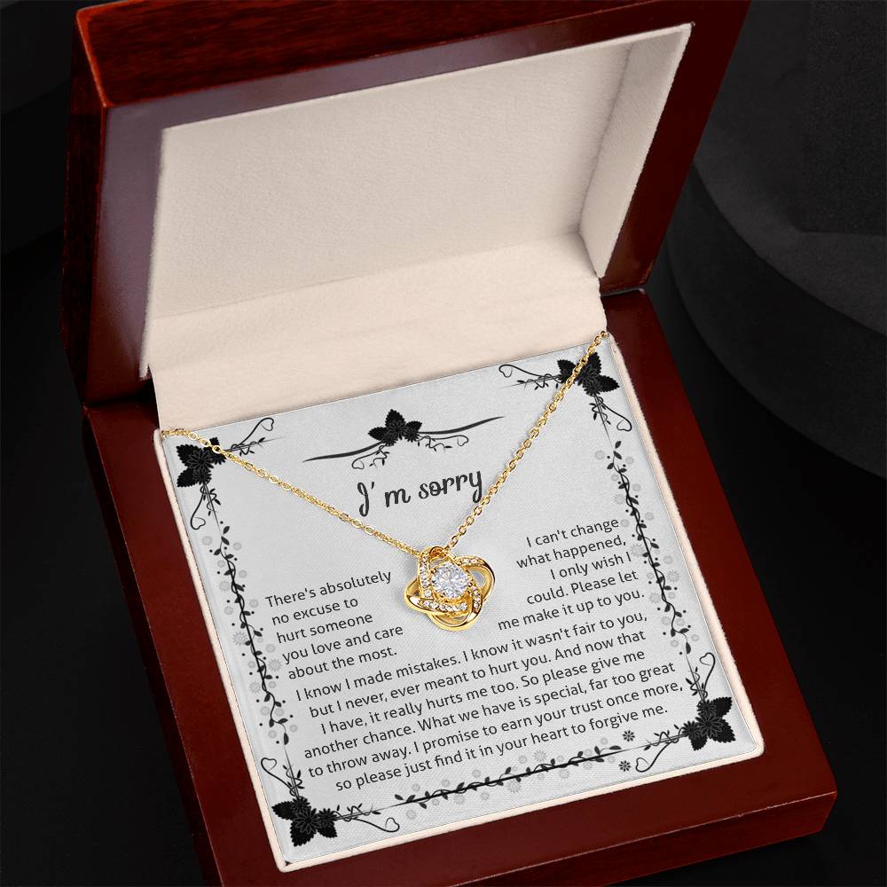 Sorry-No Excuse Necklace